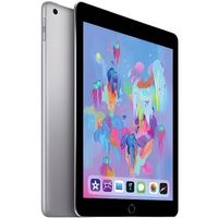 Apple iPad 6 Rétina 9,7" - Wi-Fi  32 Go  Gris Sidé