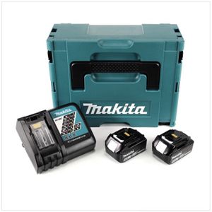 BATTERIE MACHINE OUTIL Makita Power Source Kit Li 18V + 2x Batteries BL18