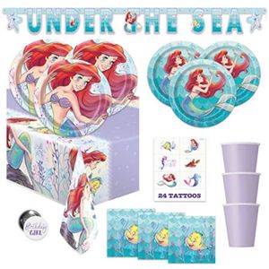 Decoration Anniversaire Ariel La Petite Sirene Cdiscount