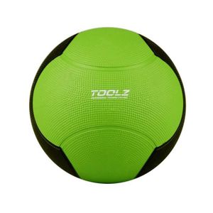 MEDECINE BALL Medecine ball Toolz - noir/vert - 3 kg - Homme - Fitness - Intensif