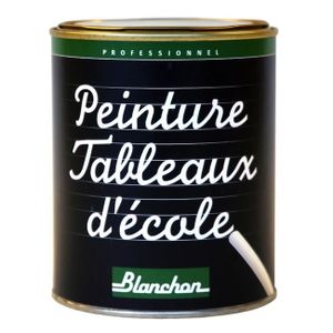 PEINTURE - VERNIS Peinture Tableaux d'ecole Blanchon - 0,5L - Noir -
