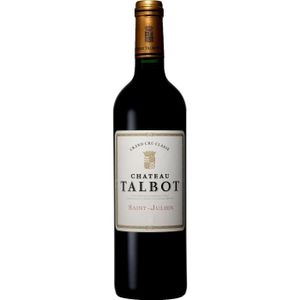 VIN ROUGE Château de Talbot 2018 Saint Julien - Vin rouge de