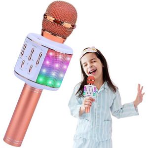 ShinePick Microphone Karaoké sans Fil, Micro Karaoké Bluetooth avec 5W Haut  Parleur, Microphone Portable pour Enfants/Adultes Chanter, Compatible avec  Android/iOS/PC/Smartphone (Bleu) : : Instruments de musique et Sono
