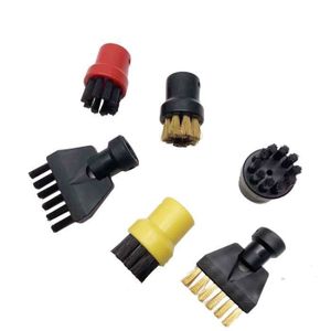Lot De 8 Brosses Rondes Pour Nettoyeur Vapeur Kärcher SC1 SC2 SC3 SC4 SC5 SC7 – Nylon & Acier Inoxydable