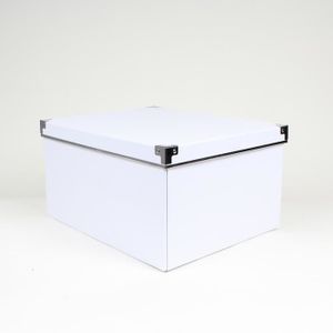 Boîte de rangement en plastique & Couvercle Empilable Conteneur baignoire Multi Organisateur 32LOR 5 L 