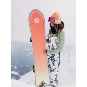PANTALON DE SKI - SNOW Salopette De Ski / Snow Burton Kimmy Gore-tex 2l Blanc Femme