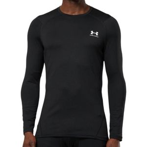 T-SHIRT T-shirt Manches Longues Noir Homme Under Armour Fitted