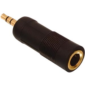 Core Or st/ér/éo 6,35/ mm Jack 1//4/ vers adaptateur convertisseur prise st/ér/éo 3,5/ mm pour casque d/écoute et syst/èmes Hi-Fi. M