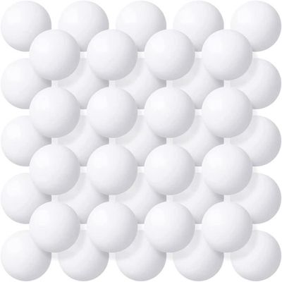 FAS Balles de tennis de table 60 PCS, Balles de ping pong 60 PCS, ,Couleur  Blanc, Plastique En Stock KN005