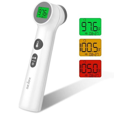 Thermomètre sans contact connecté - prise frontale et auriculaire- THE920  ROBEMED by Medeo - Thermomètre connecté - Robé vente matériel médical
