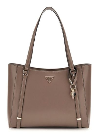 Sac à Main GUESS Daryna II Elite Tote Bag - Couleur Taupe - 100% Polyuréthane - Neuf Avec étiquette