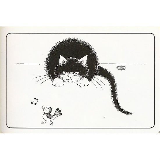 SET DE TABLE CHAT PAR DUBOUT OISEAU SIFFLEUR Cdiscount Maison