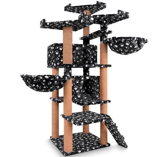 Arbre A Chat Geant Pour Grand Chats Noir Avec Pattes Pas Cher Griffoir Grattoir Jouet Hamac Echelle Grotte Maisonnette 160 Cm Cdiscount Animalerie Arbre A Chat Geant Pour Grand Chats Noir Avec Pattes Pas Cher Griffoir Grattoir Jouet Hamac Echelle Grotte Maisonnette 160 Cm Cdiscount Animalerie