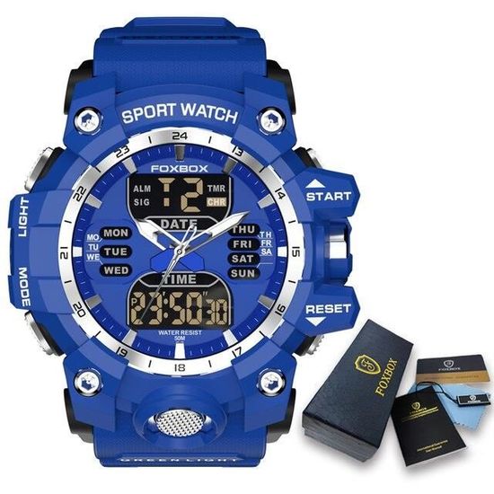 Armitron Sport Montre chronographe numérique pour homme 40/8397YLW, 52.5mm