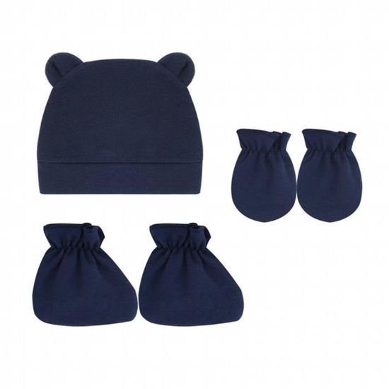 Nouveau Né Fille Nouveau Né Bébé Chapeau Bébés Bonnet Et Moufles