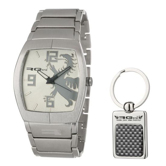 Montre à Quartz RG512 - Neuf Avec Boîte Et Documents - Modèle Basique Bracelet Cuir/métal