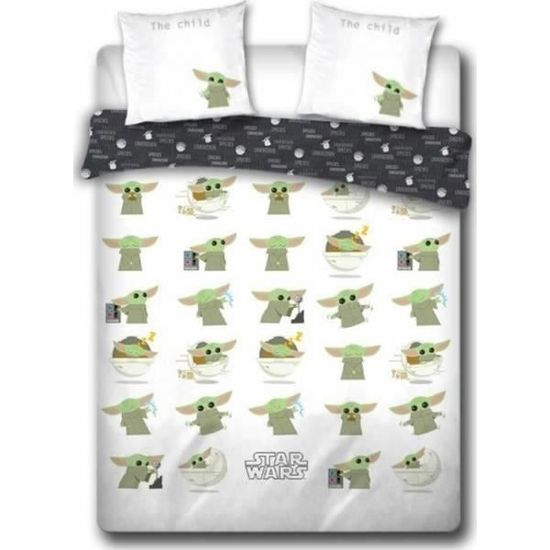 Oreiller géant en fourrure funky pour enfants Star Wars The Mandalorian