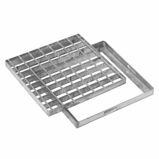 Grille Caillebotis Galvanisé 30x30 Mm - Dimensions 300x800x20 Mm - Neuf MEA