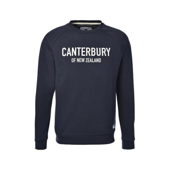 T-shirt Homme Canterbury XL Bleu Marine Coton Graphique Designer