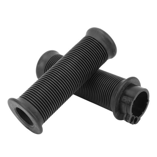 Poignée De Guidon De Moto, 1 Paire 1 Pouce 25 Mm/1,1 Pouce 28 Mm Poignées De Guidon De Moto Universelles Vintage En TPU Compatible Avec, Dukadi (blanc