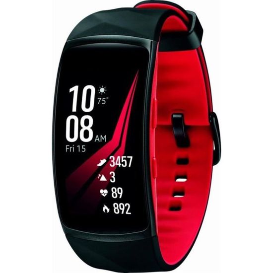Samsung Gear Fit 2 Pro ROUGE SMALL - TAILLE S