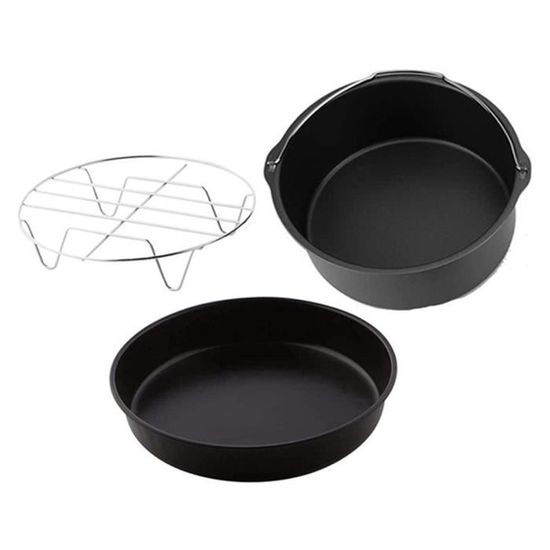 Moule à Gâteau Pour Friteuse à Air – Compatible Philips HD9925 HD9860 HD9905, Diamètre Extérieur 18 Cm, En Fer - 11