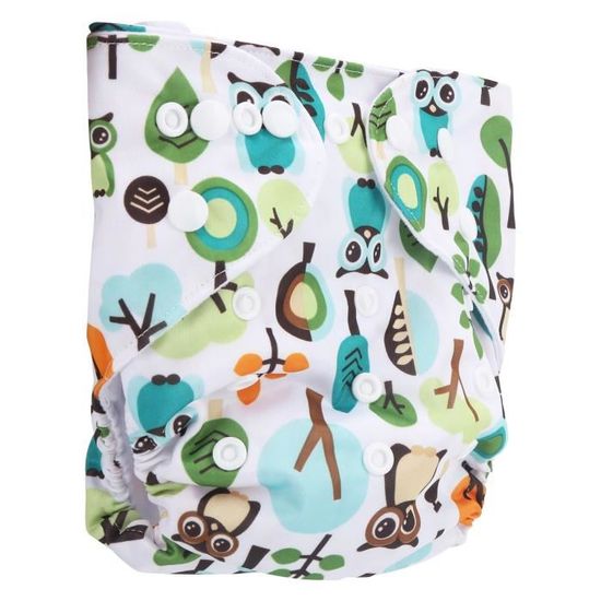 Bambino Mio, Couche réutilisable révolutionnaire - Couche écologique durable, lavable et sans produits chimiques pour nouveau-né jusqu'à l'âge d'enfant - Pop