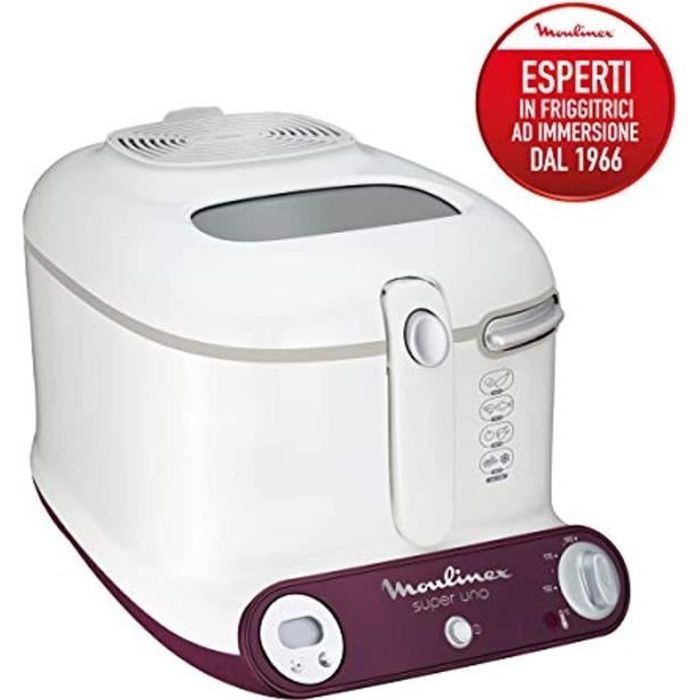 Moulinex Super Uno Friteuse en plastique 1,5 l
