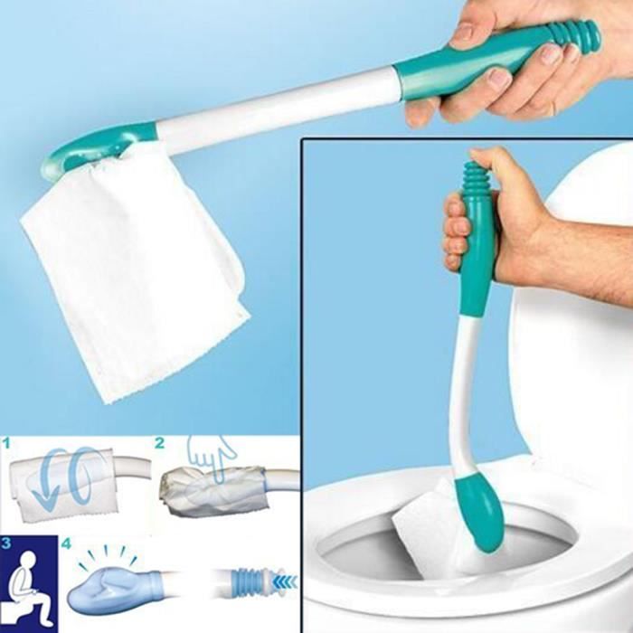 Essuie-fesses en bas Aide à l'incontinence des toilettes Obèses Personnes âgées Handicap Mobilité Nouveau - hanshiko 997
