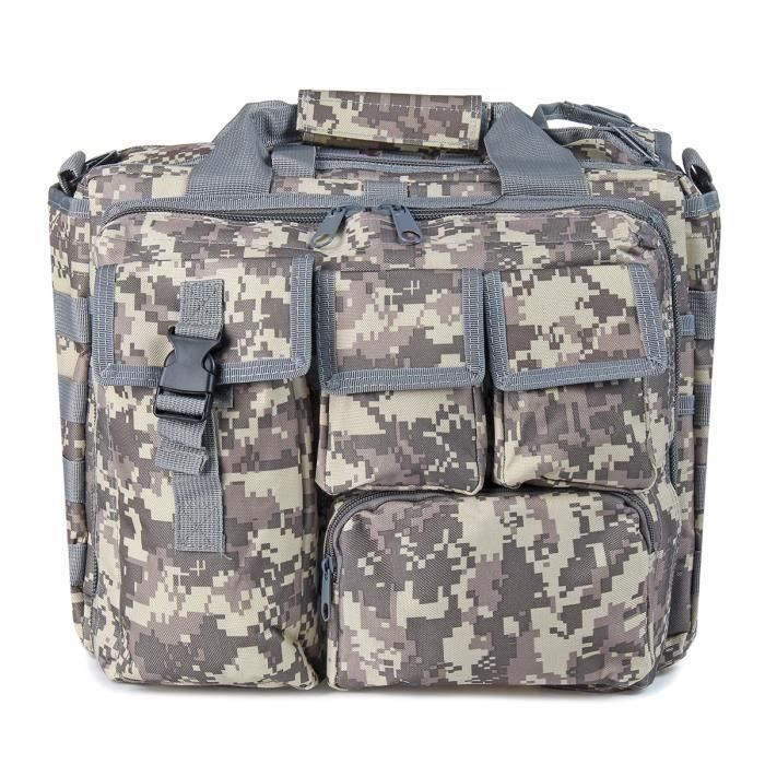 Kit de Sac à dos tactique - Sac à Main + Sac à Bandoulière Camouflage ACU