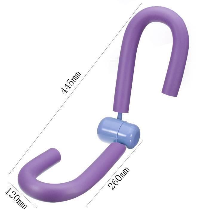 Fitness Cuisse Maîtriser Muscle Jambe Bras Hanche Poitrine Violet - JSUELM-A1298
