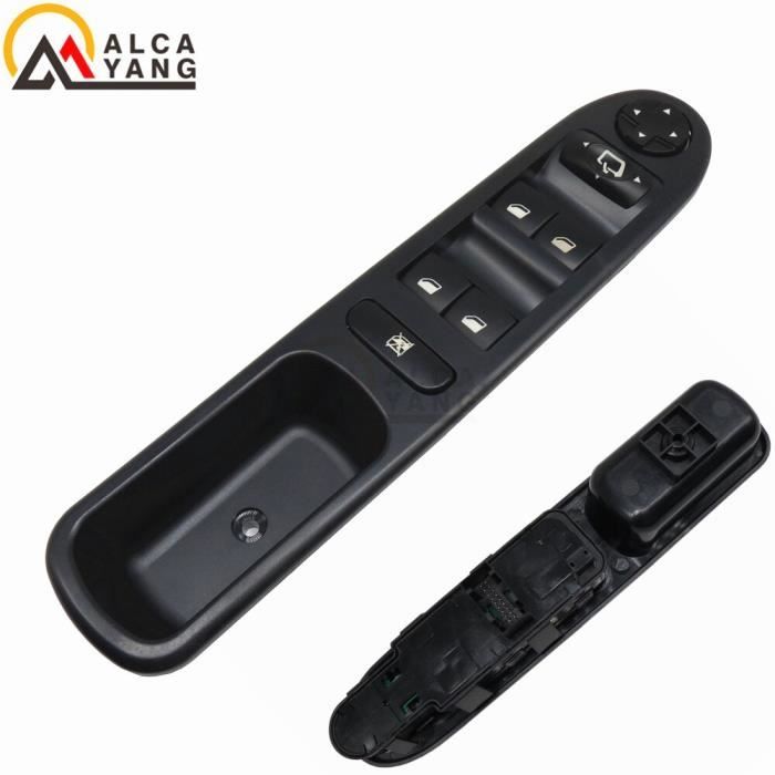 Phares et optiques,Interrupteur de fenêtre latéral de conducteur, haute qualité, pour PEUGEOT 307 SW CC - Type Peugeot 207 Citroen