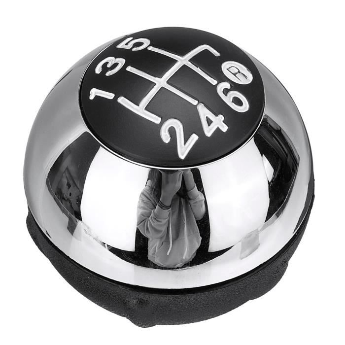 POMMEAU CARBON JAUNE/NOIR CADRAGE CHROME POMMEAU CARBON JAUNE/NOIR CADRAGE CHROME