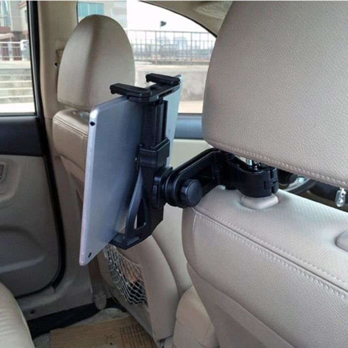 FIXATION TELEPHONE - SUPPORT TELEPHONE Rotation à 360 degrés universel voiture-siège arrière tête support appui de montage de tablet