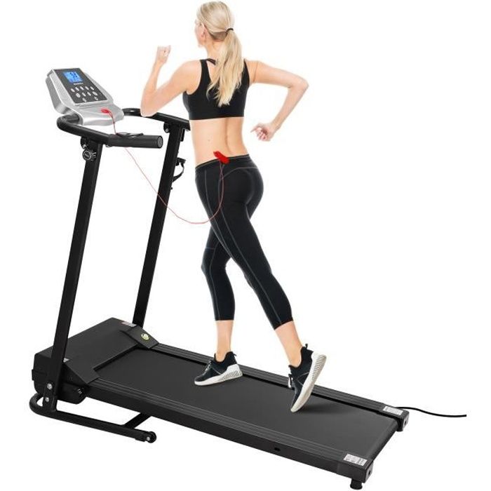 Tapis de course - 1-10 km-h-Poids maximum - 100 kg