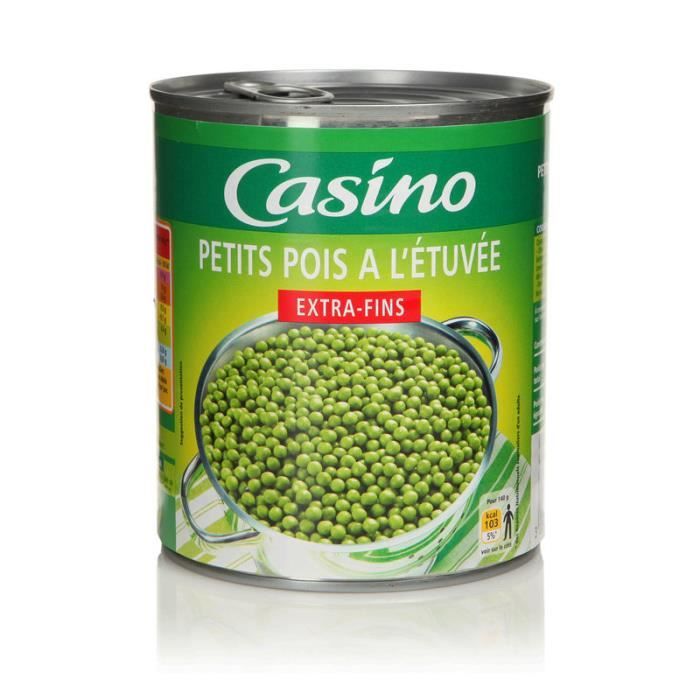 CASINO - Petits Pois Extra-Fins 560G