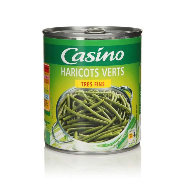 CASINO - Haricots Verts Très Fins 440G