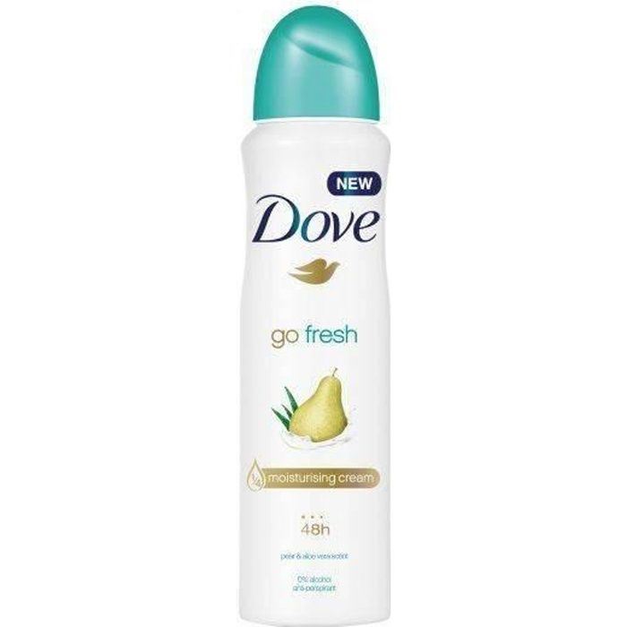 DOVE - Déodorant Spray - GO FRESH 48H - Poire et Aloe vera - 250ml