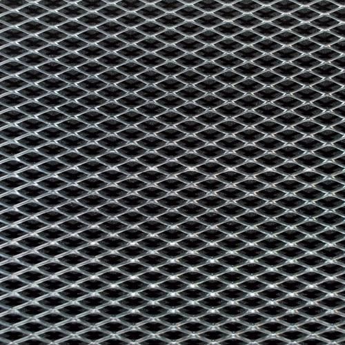 GRILLE ALU MAILLE MOYENNE ARGENT PLIE AU MILIEU...