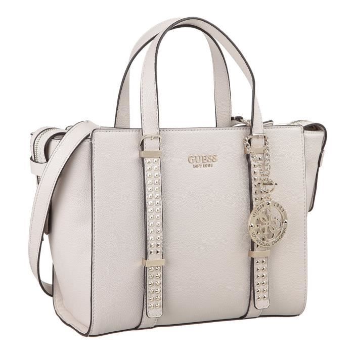 GUESS Sac à Main Stone Beige Femme