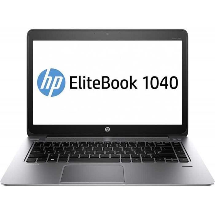 PC Portable HP EliteBook Folio 1040 G1 - 8Go - SSD 180Go  (5999)
