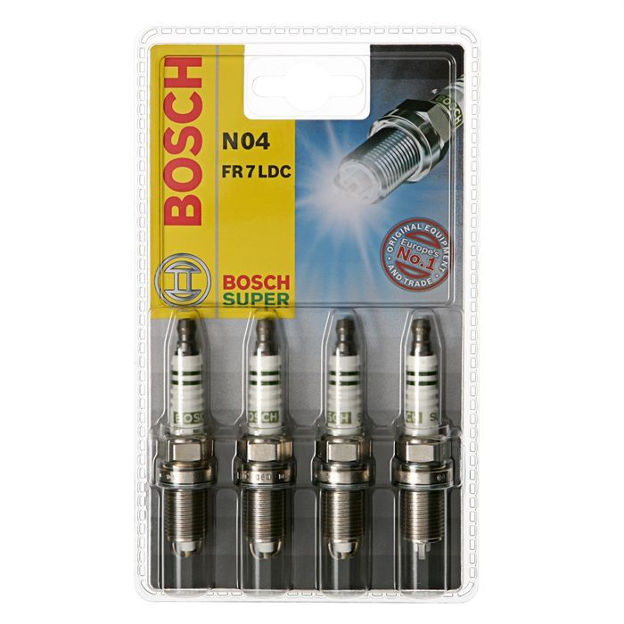 Bougie d'allumage Bosch N°4 FR7LDC x4