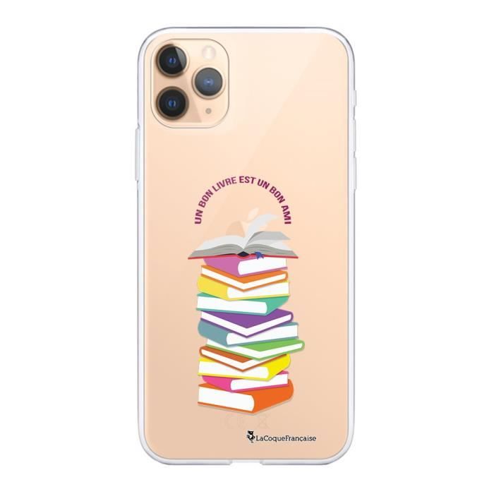 Coque iPhone 11 Pro 360 intégrale transparente Livres Ecriture Tendance Design La Coque Francaise