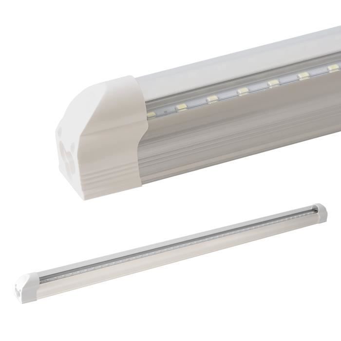 LEDVero réglettes lumineuses T5 120cm - blanc neutre - transparent / Tube fluorescent