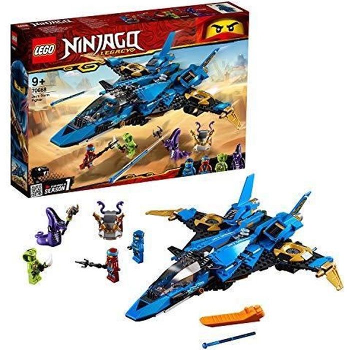 LEGO® NINJAGO® Le supersonic de Jay Jeu de construction, 9 Ans et Plus, 490 Pièces 70668 LEGO
