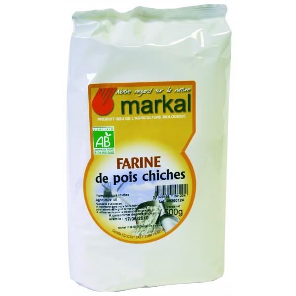 Farine de pois chiches, 500g, Markal