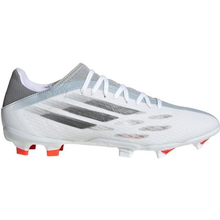 Chaussures ADIDAS X SPEEDFLOW3 FG Blanc-Gris - Homme/Adulte