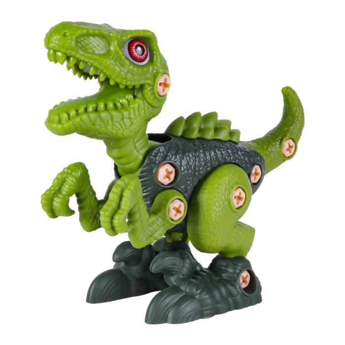 1 ensemble démonter le jouet de dinosaure Figure Construction d'apprentissage de construction d'assemblage