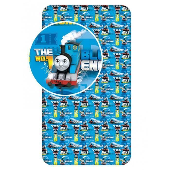 Thomas et Friends simple drap-housse bleu