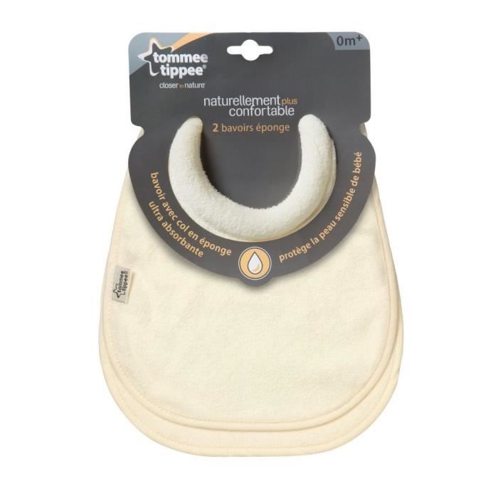 TOMMEE TIPPEE Bavoirs Eponge X2